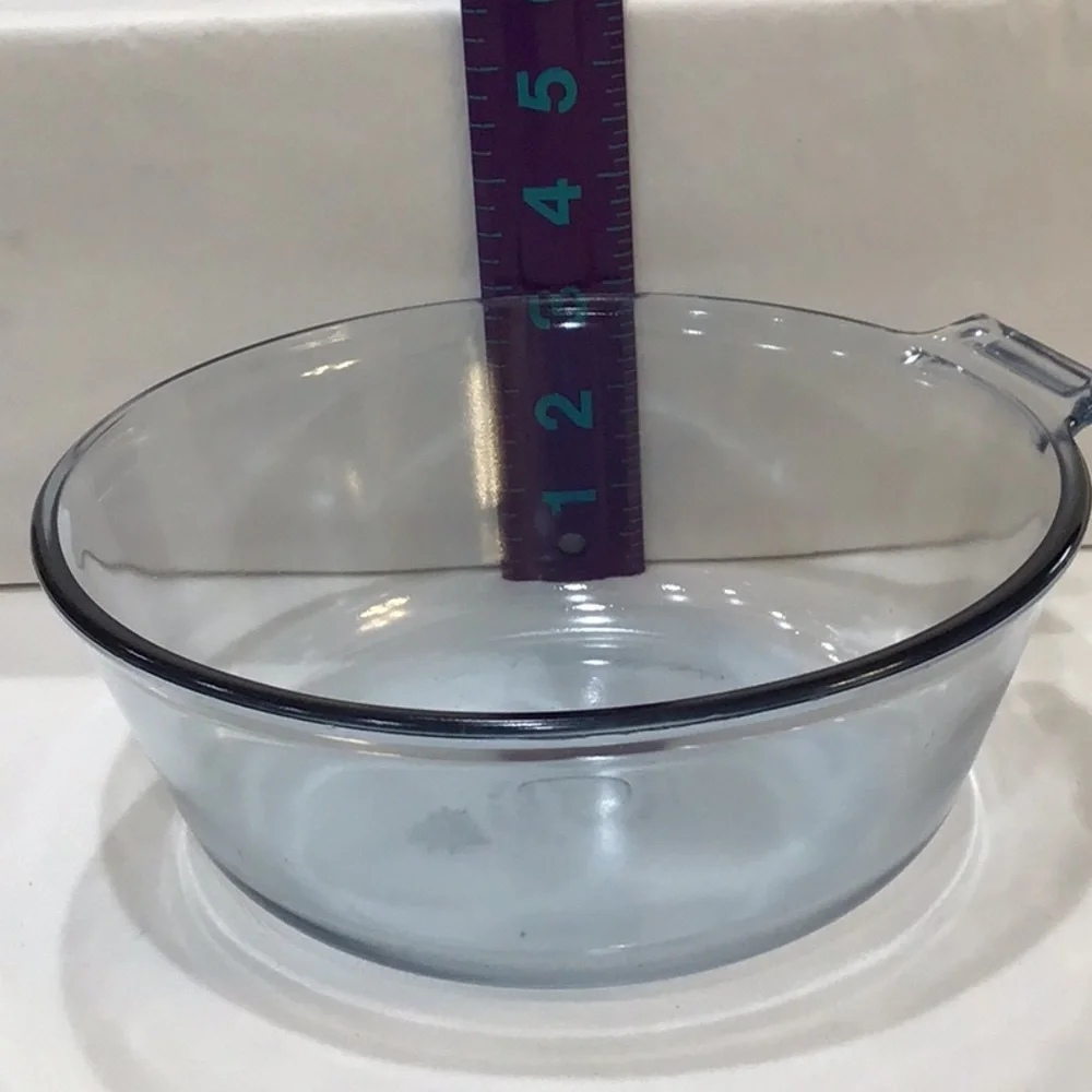 1930’s PYREX Blue Flameware # 833 EUC